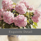 Pink Hydrangea Frame TV Art