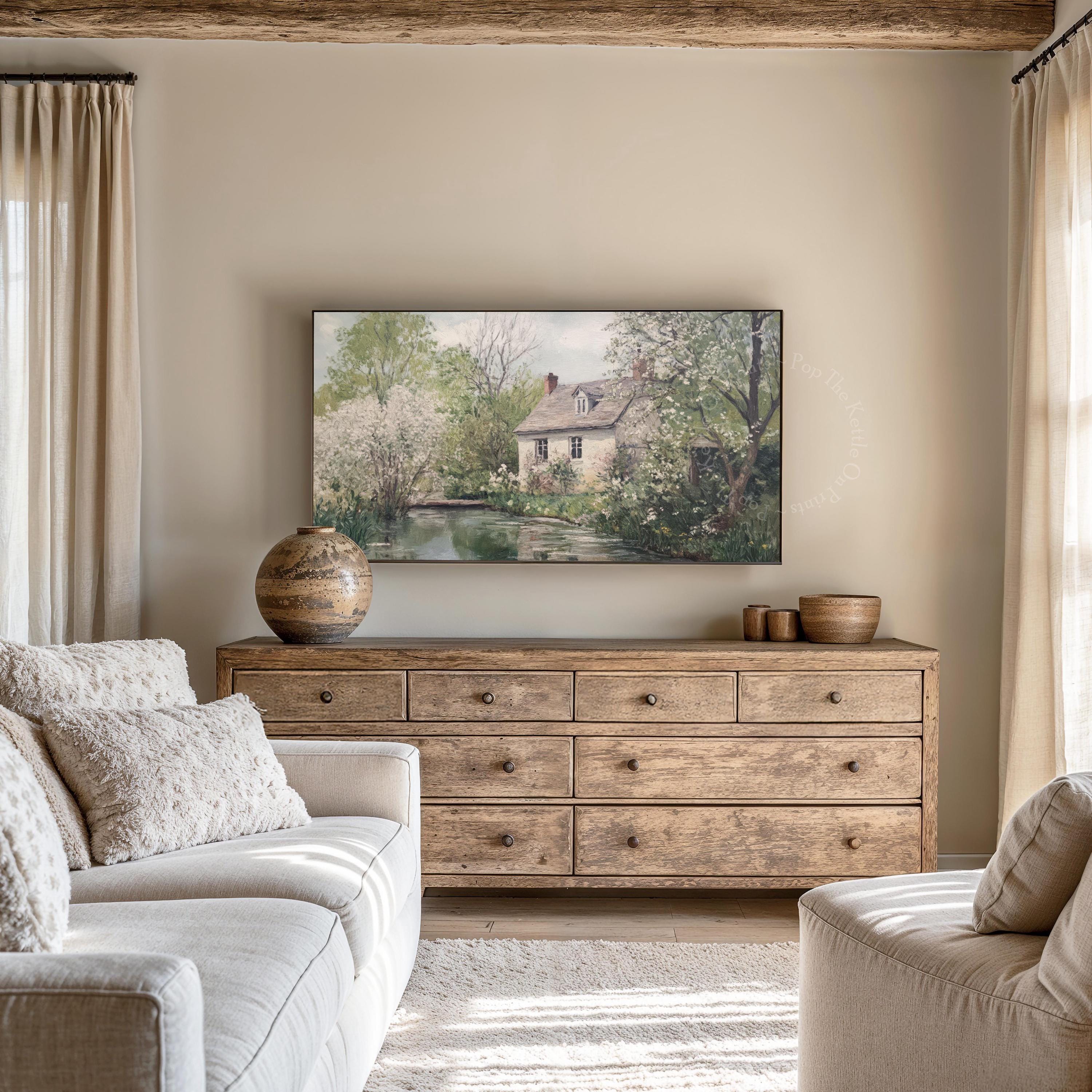 River Cottage Frame TV Art